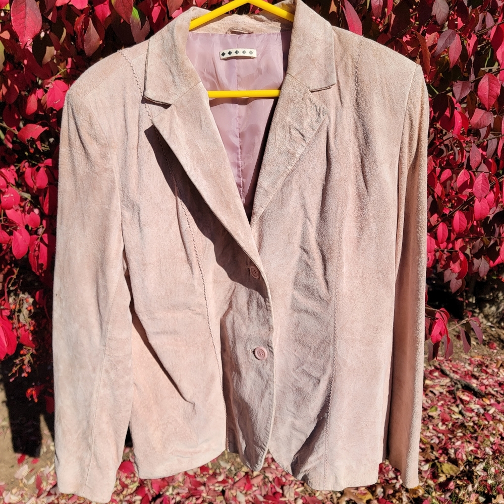 Leather Blazer